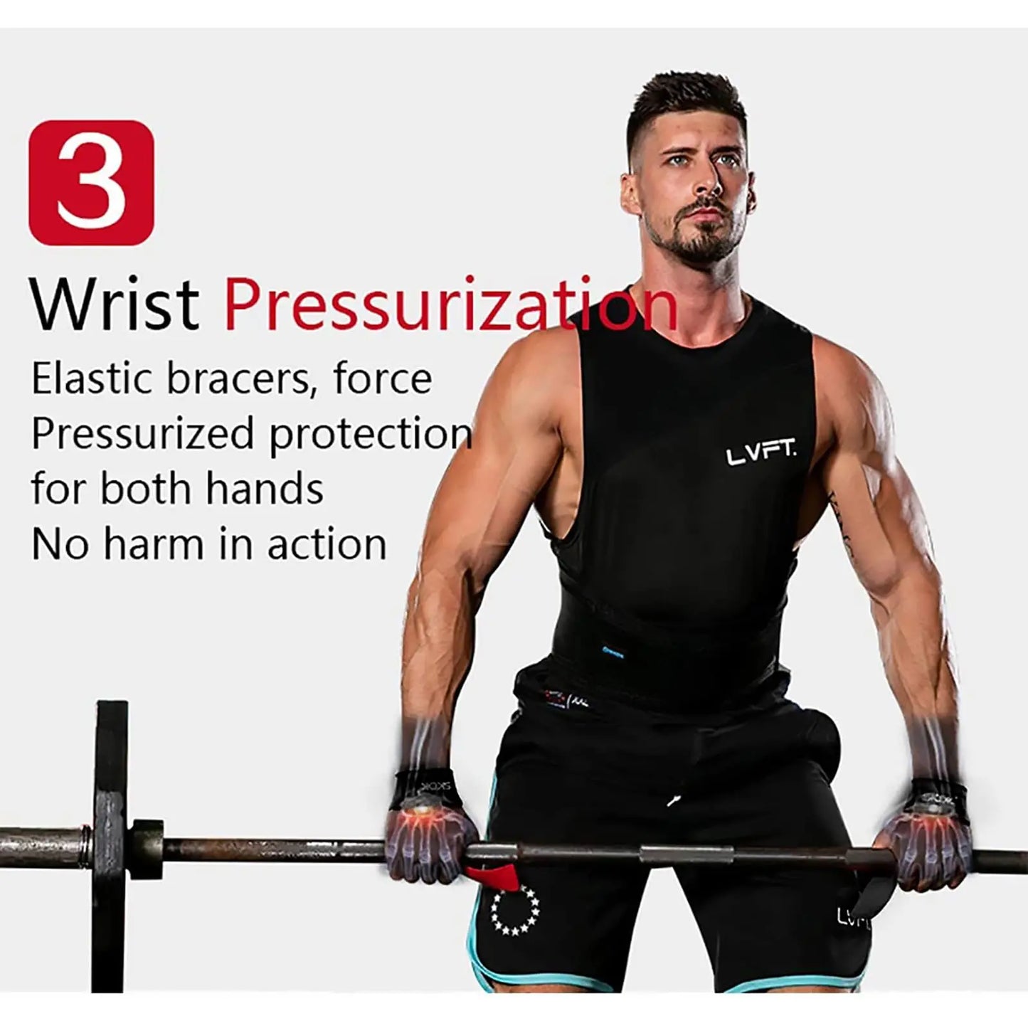 Lifts and Live™ PowerGrip Wrist Straps