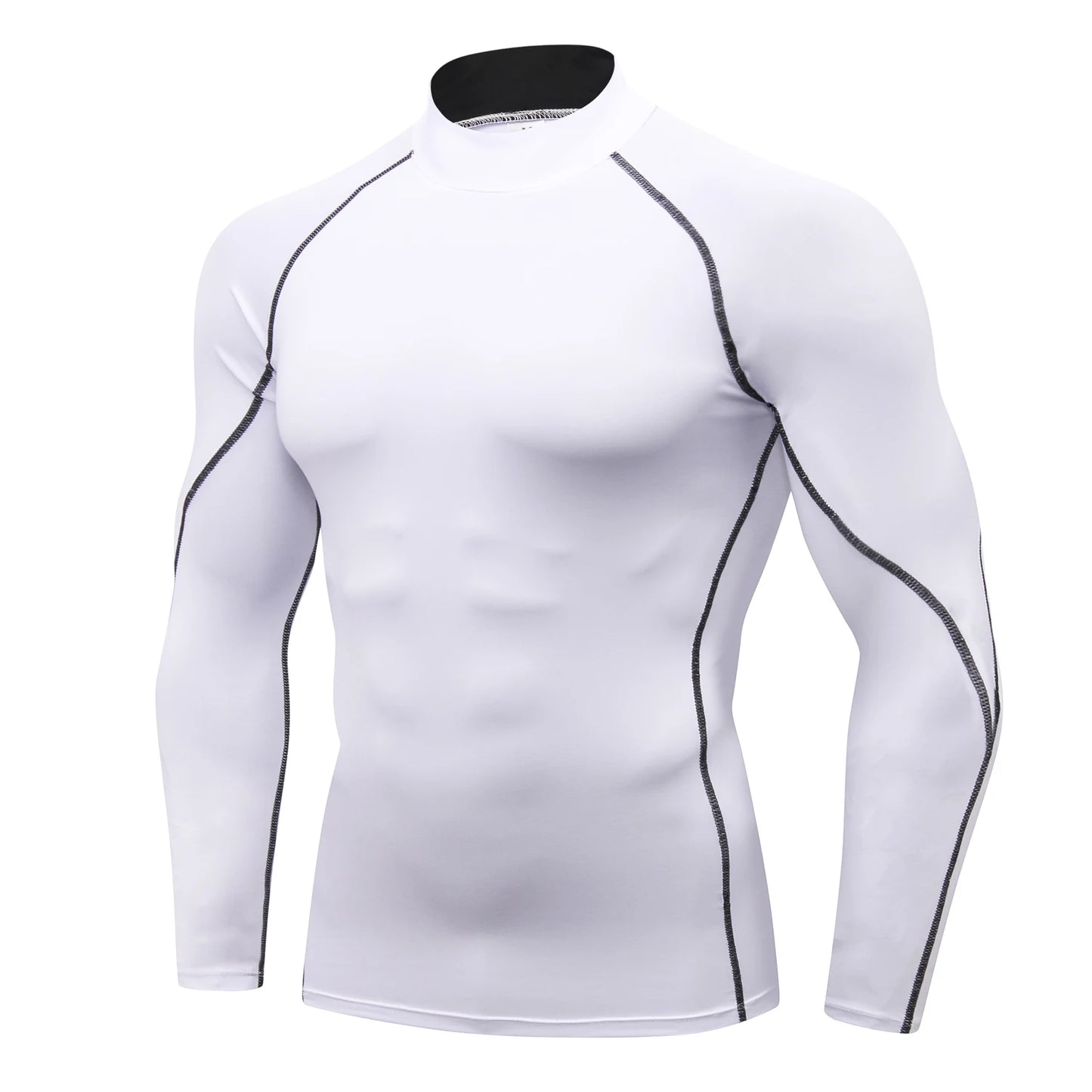 Lifts & Live™ Men’s Long Sleeve Compression Shirt – Quick-Dry Athletic Base Layer
