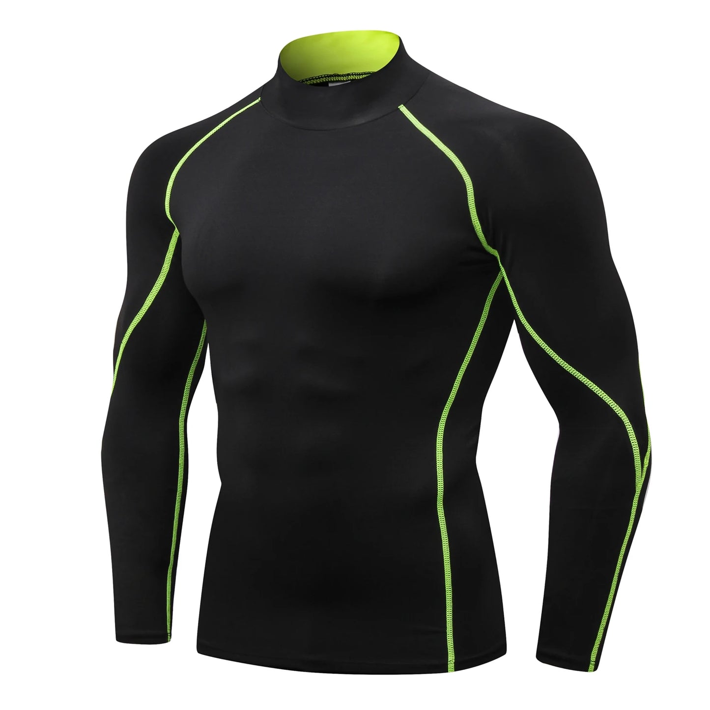 Lifts & Live™ Men’s Long Sleeve Compression Shirt – Quick-Dry Athletic Base Layer
