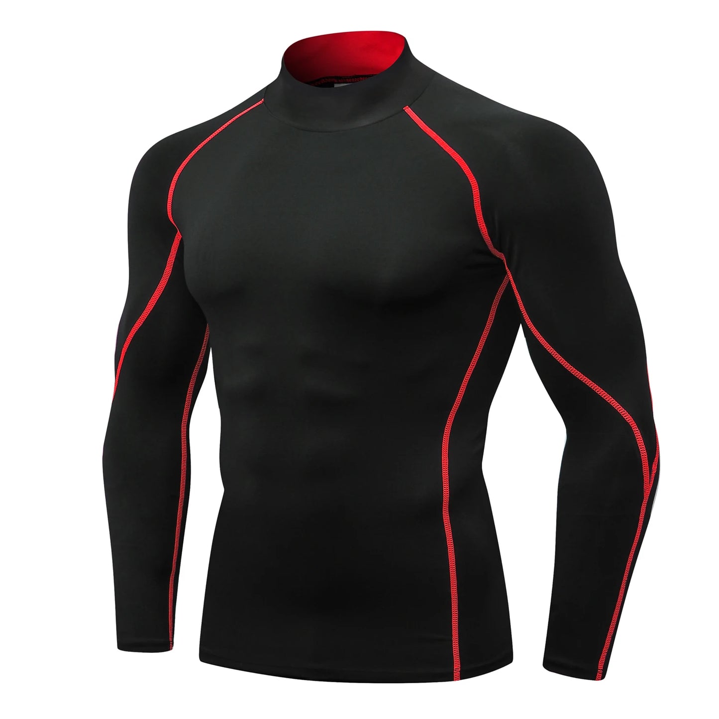 Lifts & Live™ Men’s Long Sleeve Compression Shirt – Quick-Dry Athletic Base Layer