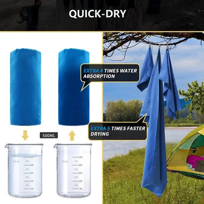 Lifts & Live™ Quick-Dry Microfiber Sports Towel